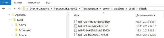 Ethash що це за тека з вірусами?