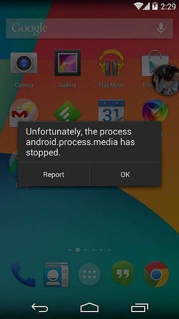 Виправляємо помилку “android.process.media на Андроїд
