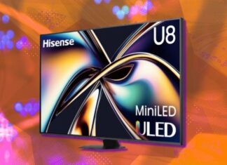 Огромная скидка на 75-дюймовый Hisense U8 Mini LED 4K TV