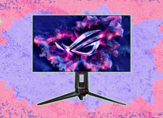 Speed gaming: cena monitora do gier Asus ROG Swift OLED na Amazon spadła o 100 USD