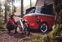 Volkswagen E-Bike-Sicherheitsfunktionen: Rückfahrkamera und Radar-Toter-Winkel-Warnung